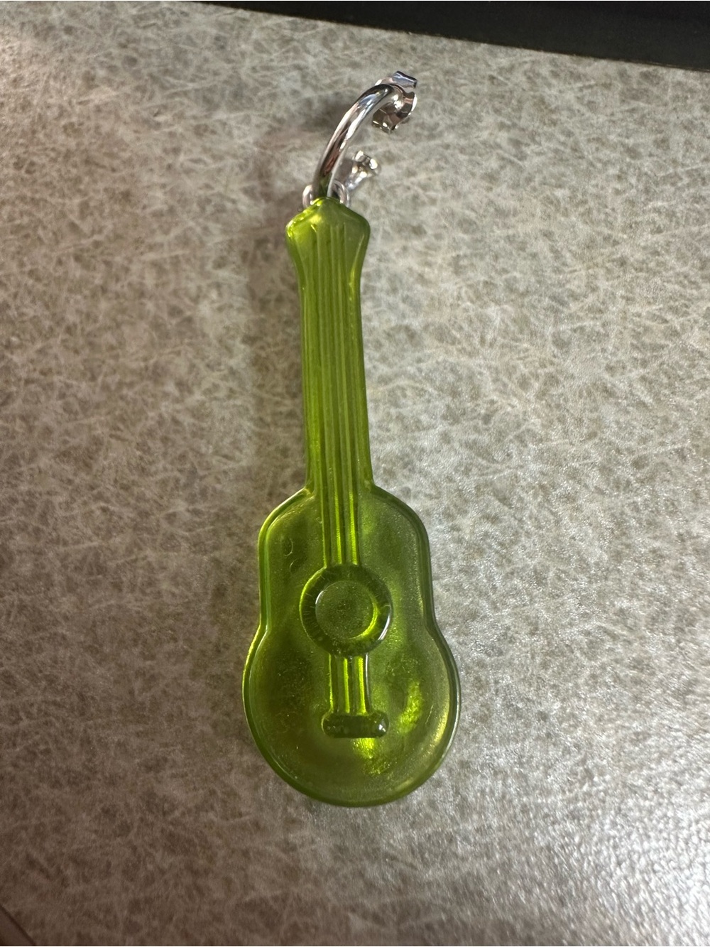 Coach Asymmetrical Guitar & Snail Drop Earrings - Green & Brown - Picture 8 of 10